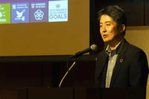 沖大幹氏（国連大学上級副学長・国連事務次長補）